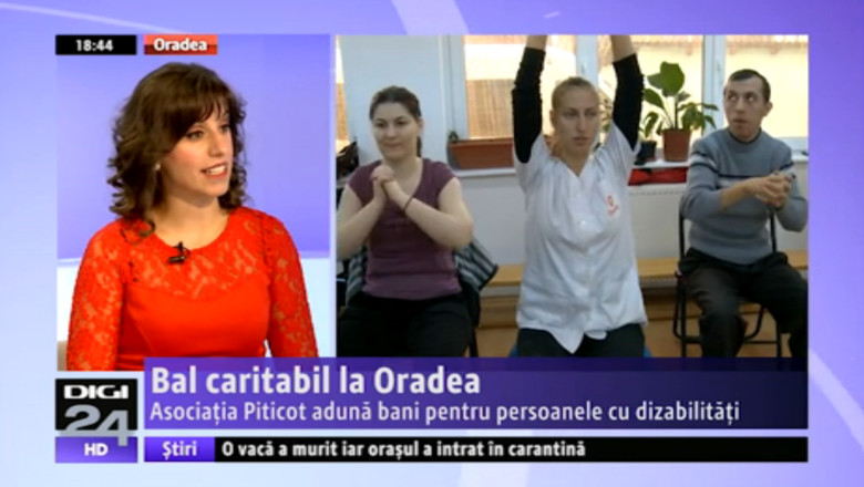 Bal caritabil la Oradea. Asociatia Piticot aduna bani pentru persoanele cu dizabilitati Imagine