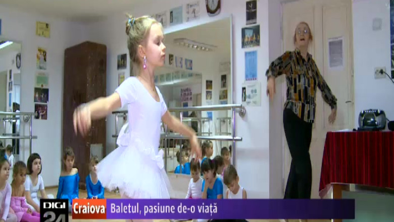 Baletul, pasiune de-o viata. La 76 de ani, o fosta balerina tine cursuri la Palatul Copiilor din Ramnicu Valcea   Imagine