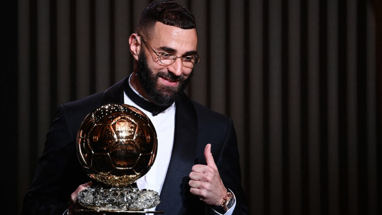 Balonul de Aur 2022 a fost castigat in premiera de Karim Benzema: „Era un vis din copilarie, nu am renuntat niciodata” Imagine