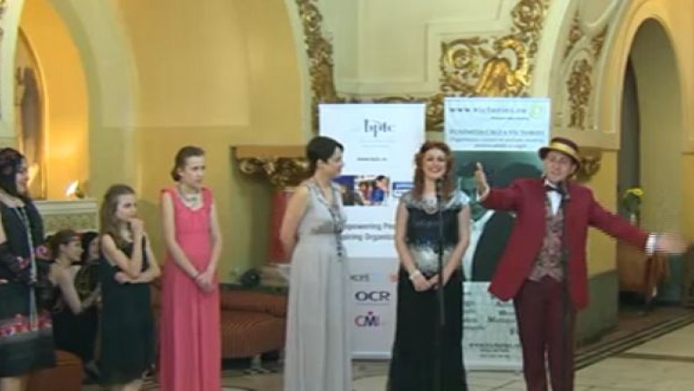 Balul Bucurestiului interbelic. Invitatii au dansat pe ritmuri de foxtrot si charleston Imagine