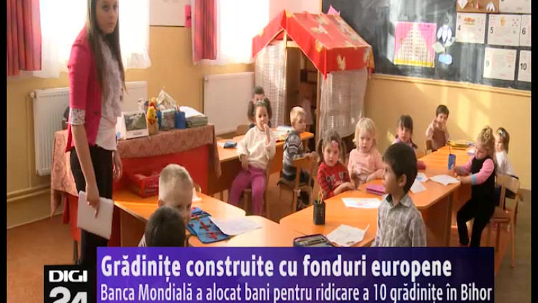 Banca Mondiala a alocat bani pentru ridicare a 10 gradinite in Bihor Imagine