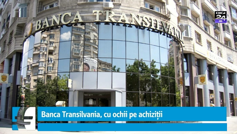 Banca Transilvania, interesata sa cumpere o alta banca sau un portofoliu de clienti Imagine