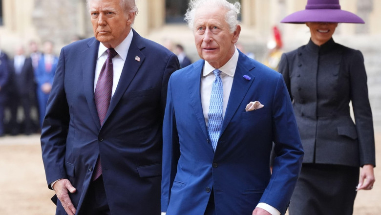 Banchet regal, in Marea Britanie, in onoarea lui Donald Trump. Meniu special adaptat, pregatit de 20 de maestri bucatari Imagine