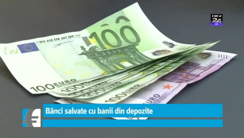 Bancile cu probleme ar putea fi salvate cu bani din depozitele populatiei, in situatii extreme. La ce intelegere au ajuns statele membre UE Imagine