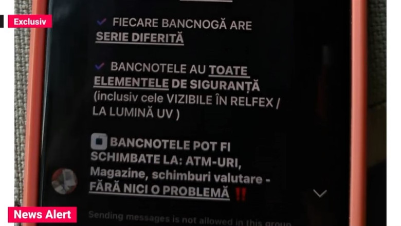 Bani falsi, vanduti pe internet. „Puteti cumpara 120.000 de lei cu doar 2.500 de lei”. Digi24 a sesizat Politia Imagine