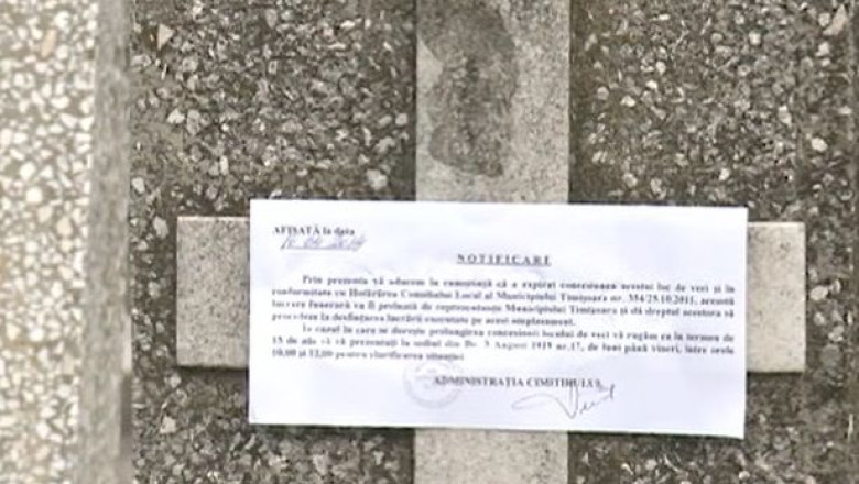 Bani la bugetul Timisoarei, dupa notificarile in cimitire Imagine