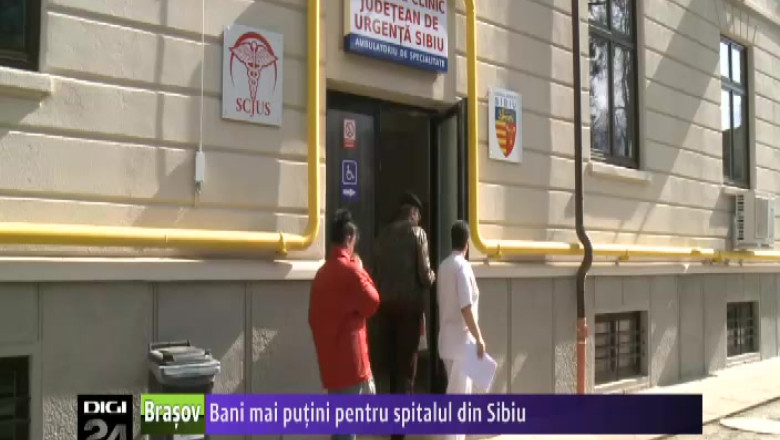 Bani mai putini pentru spitalul din Sibiu Imagine