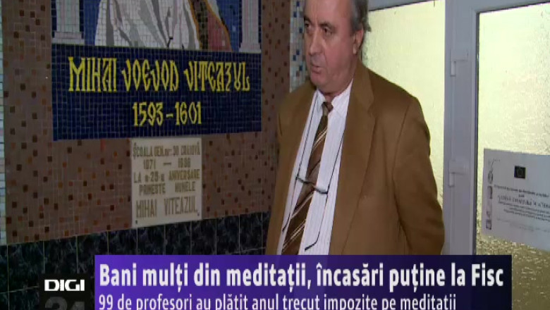 Bani multi din meditatii, incasari putine la Fisc. 99 de profesori au platit anul trecut impozite pe meditatii Imagine