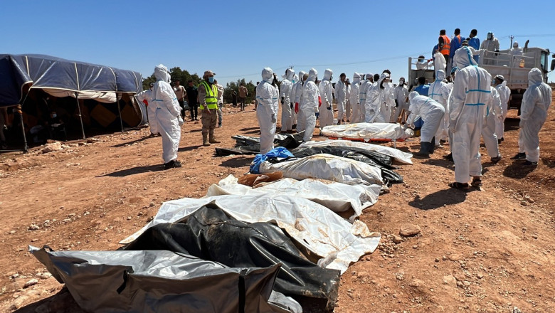Barajele rupte de viituri in orasul Derna erau fisurate de 25 de ani. Oficial, sunt 11.000 de morti, numarul ar putea fi insa dublu Imagine