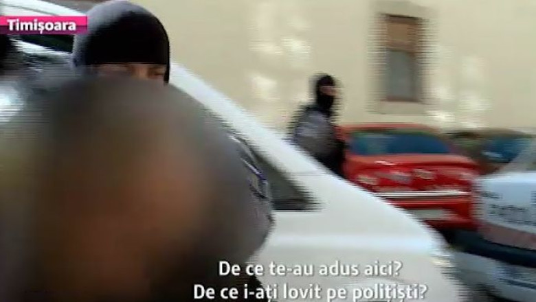Barbatul care a lovit un politist, prins. Incidentul s-a petrecut in urma cu sase luni, in Timisoara Imagine