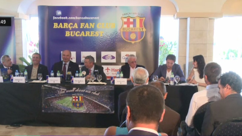 Barcelona are fan club si in Romania Imagine