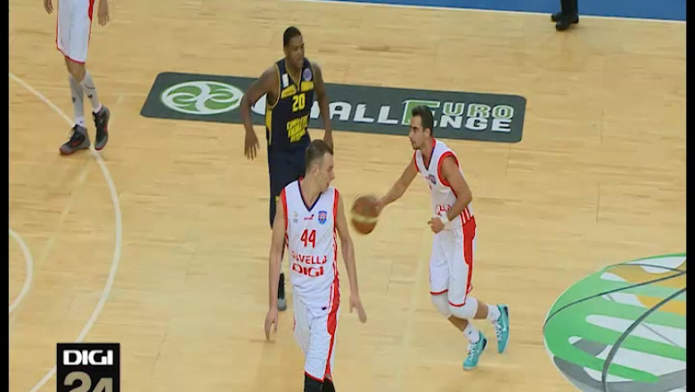 BASCHET. A doua victorie consecutiva. CSM U Oradea-CS Energia Tg. Jiu 95-88 Imagine