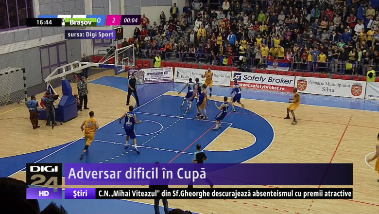 BASCHET. Adversar dificil in Cupa Imagine