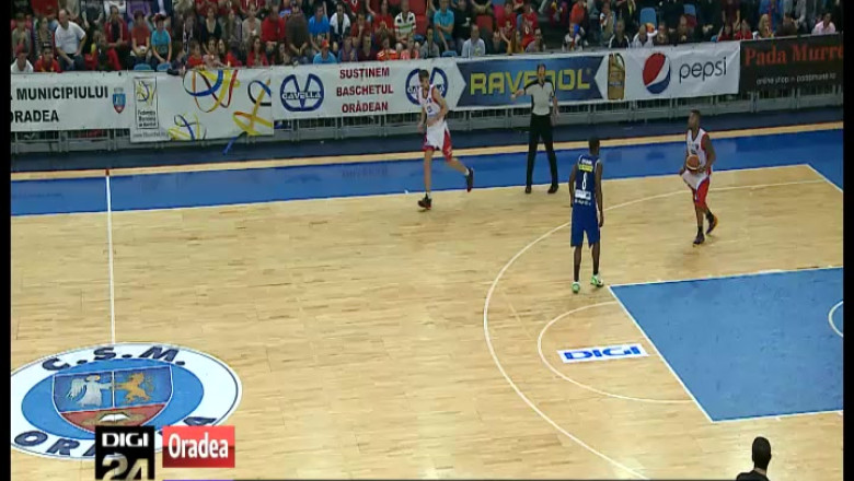 BASCHET. Campionii au intors-o ca la Ploiesti. CSM Oradea - CSU Ploiesti 91-99 Imagine