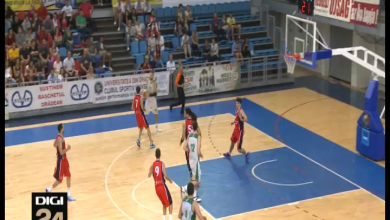 BASCHET. Condamnati la victorie. CSM-U Oradea - Steaua Bucuresti, ora 20, in direct la Digi24 Oradea Imagine