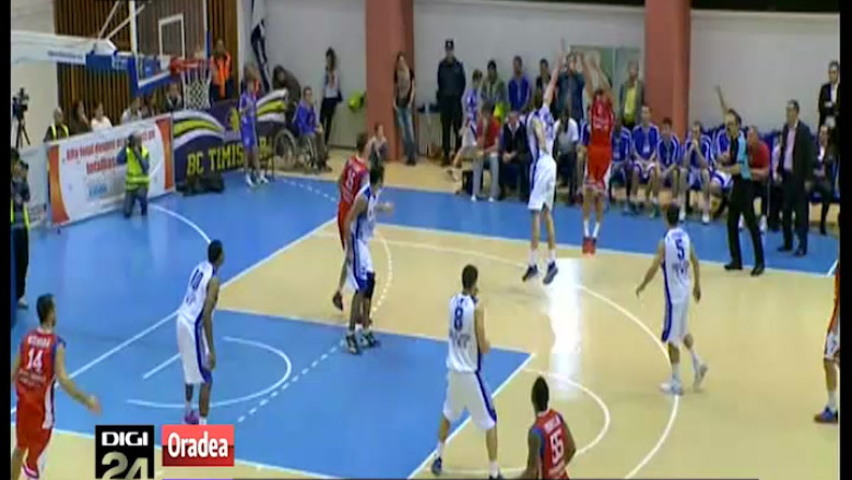 BASCHET. CSM Oradea a invins BC Timisoara cu 87-79 Imagine