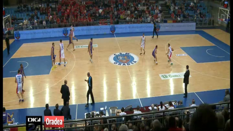 BASCHET. CSM Oradea - Energia Rovinari, sambata, ora 20, in direct la Digi24 Oradea Imagine