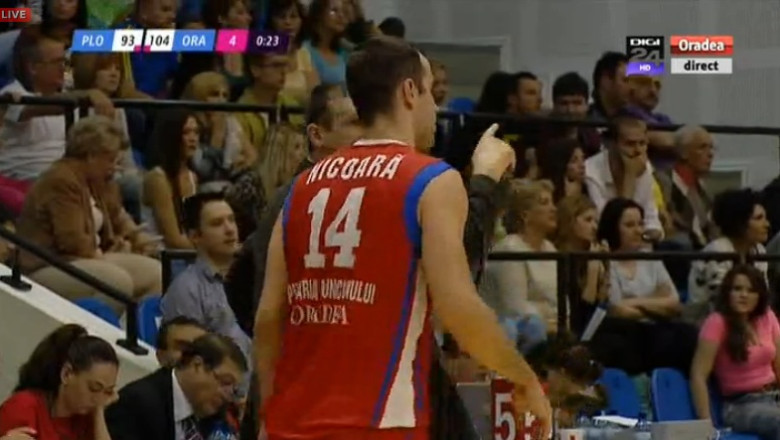 BASCHET. CSM Oradea se desparte de Titus Nicoara. Jucatorul a semnat cu Steaua Imagine