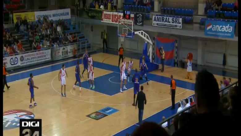 BASCHET. CSM-U a pierdut primul meci din Cupa: 81-83 cu CSU Sibiu Imagine