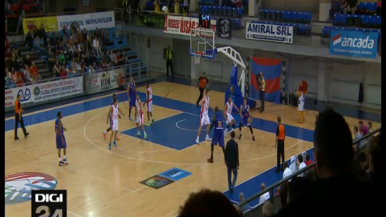 BASCHET. Cupa Romaniei: CSU Sibiu - CSM Oradea, ora 18, in direct la Digi24 Oradea Imagine