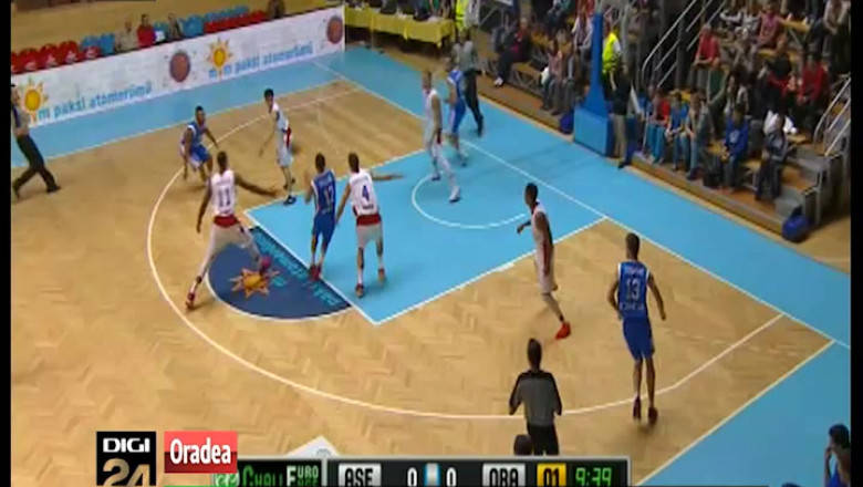 BASCHET. Esec la debutul in Eurochallenge pentru CSM Oradea Imagine