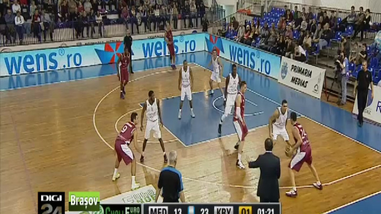 BASCHET. Fara victorie pentru Gaz Metan Medias Imagine