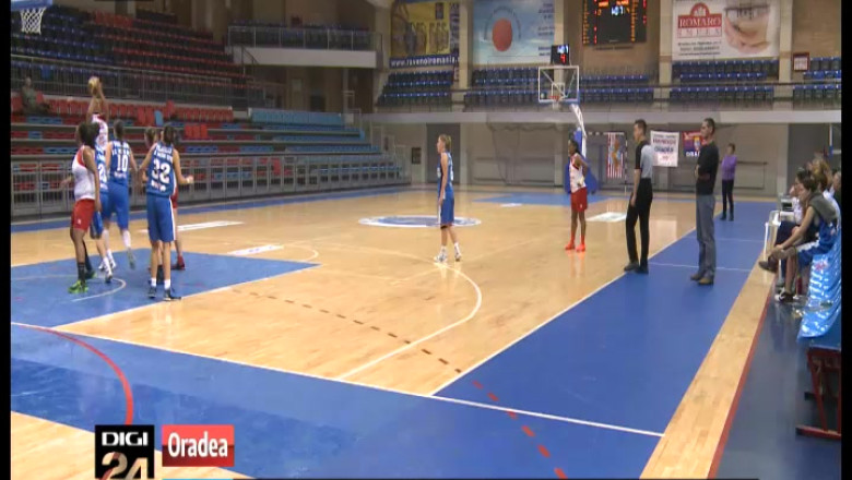 BASCHET FEMININ. CSU Oradea a castigat cu 66-55 duelul cu Nova Mures Imagine