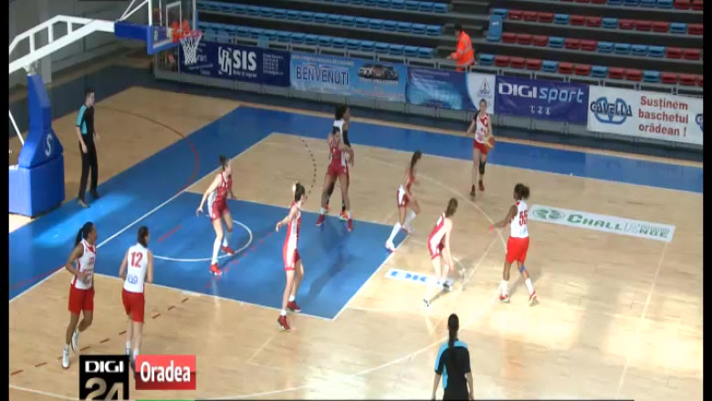 BASCHET FEMININ. CSU Oradea a pierdut, 61-75, meciul cu Rapid Imagine