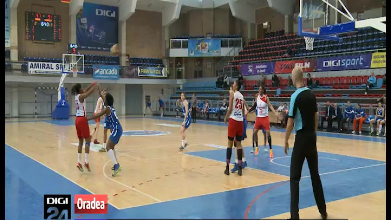 BASCHET FEMININ. Valoarea a facut diferenta. CSU Oradea - CSM Targoviste 49-112 Imagine
