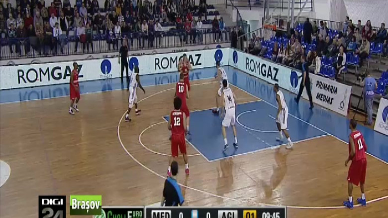 BASCHET. Inca o infrangere pentru Gaz Metan Imagine