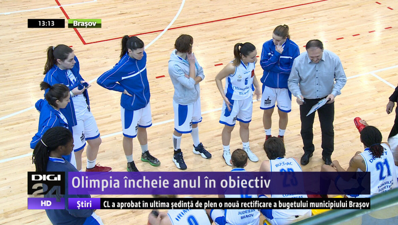 BASCHET. Olimpia incheie anul in obiectiv Imagine