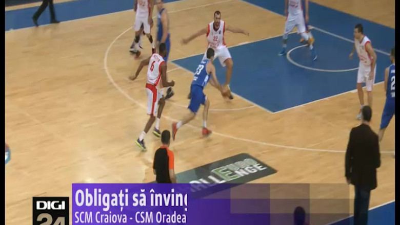 BASCHET. Oradenii, obligati sa invinga. SCM Craiova - CSM Oradea, sambata, ora 20 Imagine