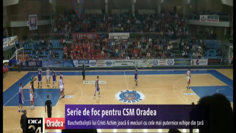 BASCHET. Serie de foc pentru CSM Oradea: urmeaza 6 meciuri cu cele mai puternice echipe din tara Imagine