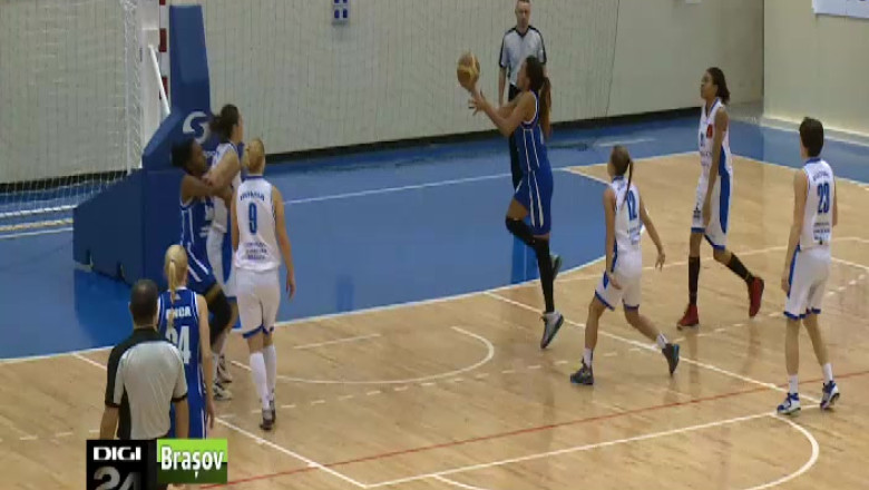 BASCHET. Serie importanta pentru Olimpia CSU Brasov Imagine