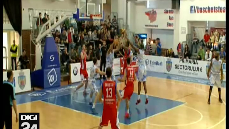 BASCHET. Victorie importanta pentru CSM Oradea: 97-83 cu Steaua Imagine