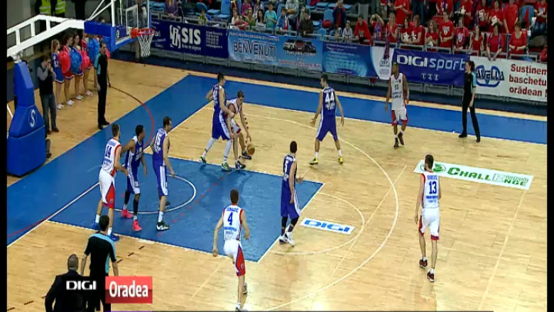 BASCHET. Victorie in zece secunde. CSM Oradea - BC Timisoara 59-58 Imagine