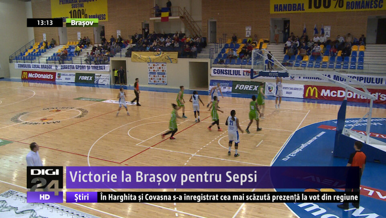 BASCHET. Victorie la Brasov pentru Sepsi  Imagine