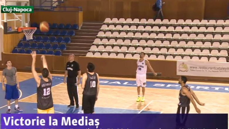 Baschet. Victorie la Medias pentru jucatorii echipei "U" Banca Transilvania Imagine