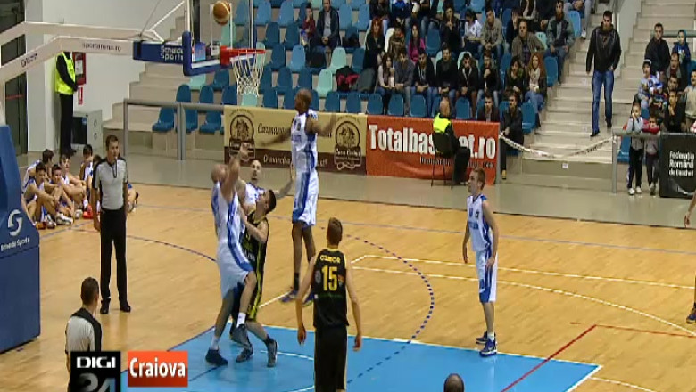 Baschetbalistii craioveni i-au invins pe timisorenii de la Timba Imagine