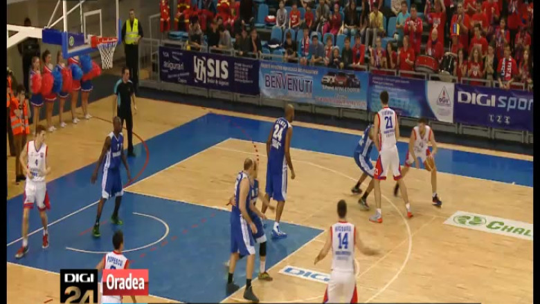 Baschetbalistii oradeni, cu emotii, la restanta. Muresul Tg. Mures - CSM Oradea, miercuri, de la ora 19:30, la Digi24 Oradea Imagine