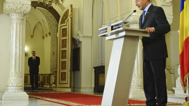 Basescu a plecat la Bruxelles pentru dineul sefilor de stat sau de guvern din tarile UE Imagine