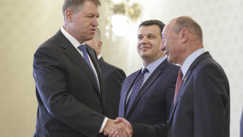 Basescu: Romania trebuie sa respinga ideea cu Mark Rutte secretar general NATO. Iohannis are obligatia sa se bata cu el Imagine