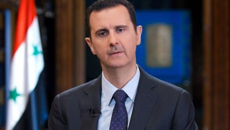 Bashar al-Assad ii scrie Papei Francisc. Presedintele Siriei este gata sa participe la negocierile pentru pace Imagine