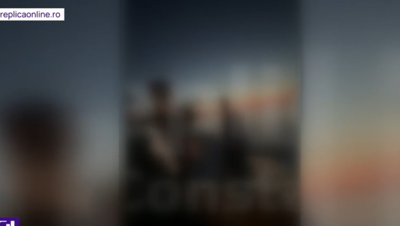 Bataie intre un grup de romani si unul de ucraineni pe plaja. Tanara care a filmat totul ii instiga la violenta Imagine