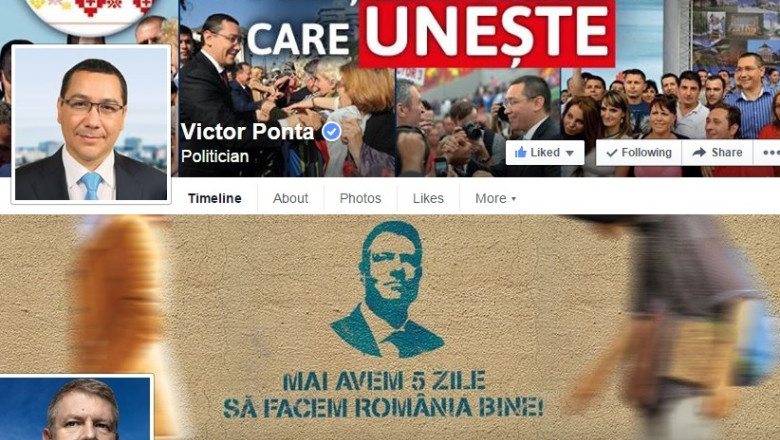 Batalia pentru PREZIDENTIALE 2014 se duce si pe Internet. Klaus Iohannis si Victor Ponta, duel in mediul virtual Imagine