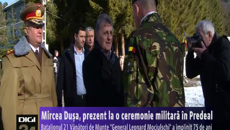 Batalionul 21 Vanatori de Munte "General Leonard Mociulschi" a implinit 75 de ani Imagine