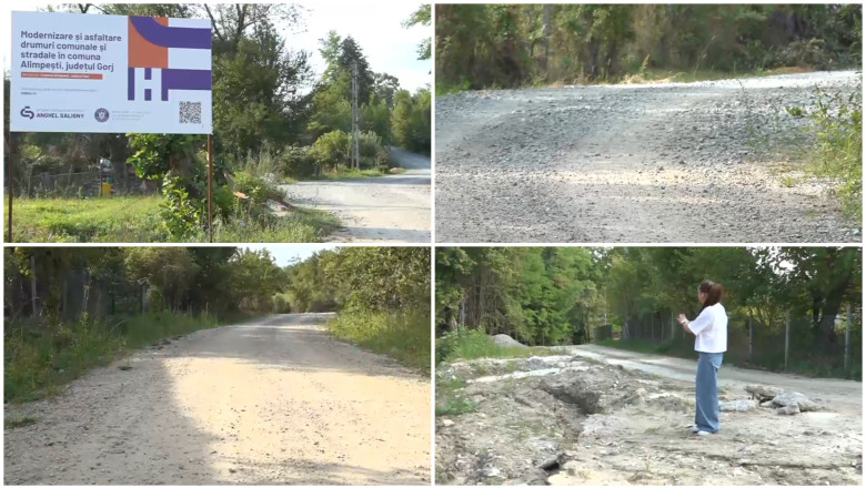 Bate vantul austeritatii pe santierele din Romania. Cazul unei comune din Gorj, unde constructorul si-a luat utilajele si a plecat Imagine