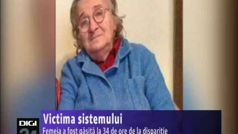Batrana de 83 de ani, disparuta din spital. Femeia a fost gasita moarta pe un camp la o zi dupa disparitie Imagine