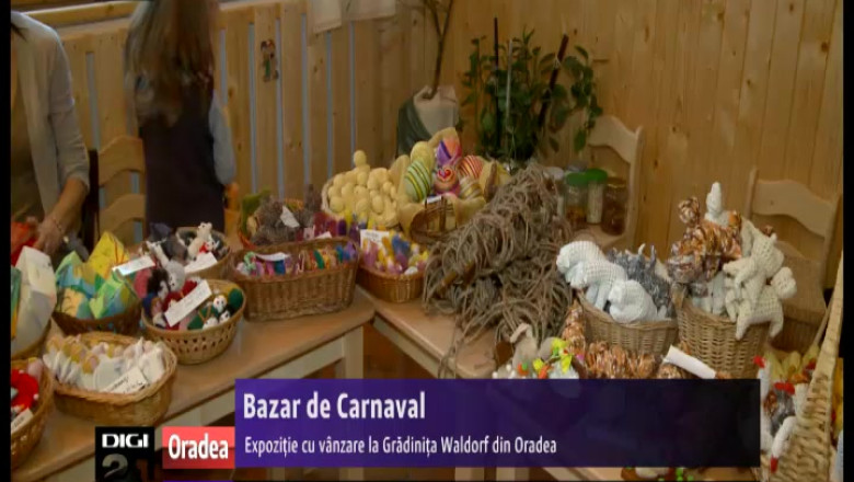 Bazar de Carnaval. Expozitie cu produsele create de copiii de la Gradinita Waldorf din Oradea Imagine