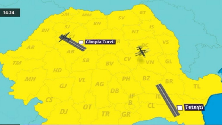 Bazele aeriene de la Fetesti si Campia Turzii vor fi modernizate pentru flota de avioane F-16 Imagine